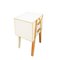 Italian Solid Wood and Glass Bedside Tables from LA Studio, Set of 2, Image 2