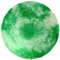 Runde italienische Wandlampe aus grünem Polykarbonat von Jacopo Foggini 1