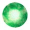 Italian Green Polycarbonate Circular Wall Lamp by Jacopo Foggini 2