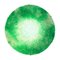 Lampada da parete circolare in policarbonato verde di Jacopo Foggini, Italia, Immagine 2