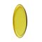 Specchio moderno concavo in vetro giallo concavo, Francia, Immagine 5