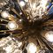 Lustre Mid-Century en Verre Murano et Laiton, Italie 7