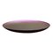 Miroir Concave Sculptural Moderne en Verre Rose 3