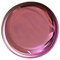 French Modern Sculptural Concave Pink Glass Mirror, Image 1