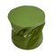 Modern Sculptural Metal Lacquered Green Side Table or Seat 4