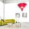 Italian Red Polycarbonate Pendant Lamp by Jacopo Foggini, Image 5