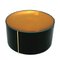 Mid-Century Italian Modern Style Colored Glass Metal and Brass Coffee Table, Image 4