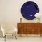 Mid-Century Italian Modern Style Siena Marble & Solid Birchwood Sideboard, Image 14