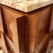 Mid-Century Italian Modern Style Siena Marble & Solid Birchwood Sideboard 11