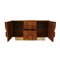 Mid-Century Italian Modern Style Siena Marble & Solid Birchwood Sideboard, Image 5