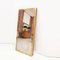 Large Model Infinity Italian Modern Brass Mirror 5