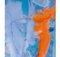 Dario Urzay, Abstract Artwork en español, aluminio azul y naranja, Imagen 3