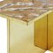 Perplex and Brass Coffee Tables, Set of 2 6
