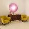 Italian Circular Pink Polycarbonate Wall Lamp by Jacopo Foggini 8