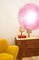 Italian Circular Pink Polycarbonate Wall Lamp by Jacopo Foggini 10