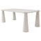 Carrara Marble Eros Dining Table by Angelo Mangiarotti for Skyper, Image 1