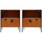 Mid-Century Italian Model 222 Bedside Tables by Ico Parisi for Mim, Set of 2 1