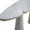 White Carrara Marble Eros Console Table by Angelo Mangiarotti for Skipper, Italy 8