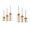 French Brass and Methacrylate Candelabras, Set of 2, Image 2