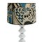 Lámpara de mesa italiana Mid-Century de cristal de Murano y metal, Imagen 2