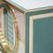 Italienische Sideboards aus Messing und farbigem Glas aus der Mitte des Jahrhunderts, 2er-Set 8