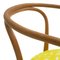 Mid-Century Birchwood 209 Yellow Upholstery Dining Chairs from Thonet, Germany, 1900s, Set of 8, Image 8