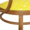 Mid-Century Birchwood 209 Yellow Upholstery Dining Chairs from Thonet, Germany, 1900s, Set of 8 10