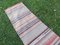 Vintage Striped Turkish Kilim Runner, 1970s 5