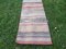 Tappeto Kilim vintage a strisce, Turchia, anni '70, Immagine 10