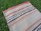 Tappeto Kilim vintage a strisce, Turchia, anni '70, Immagine 8