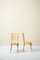 Scandinavian Wooden Dining Chairs, 1970s, Set of 2 3