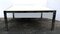 Vintage White and Stainless Parchment Square Coffee Table, 1970s, Image 1