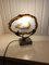 Brass and Agate Table Lamp by Willy Daro, 1970s 3