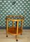Vintage Wood and Glass Trolley 2