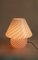 Vintage Mella Murano Mushroom Lampe aus Muranoglas, Italien, 1970er 2