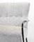 2-Seater Sofa in Grey Silver Fabric by Guglielmo Ulrich, 1950s 8