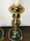 Vintage Dutch Brass and Green Table Lamps from Kullmann, 1970s, Set of 2, Image 5
