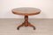 Antique Round Dining Table in Walnut, 1800s, Image 4