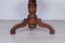 Antique Round Dining Table in Walnut, 1800s, Image 11
