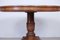 Antique Round Dining Table in Walnut, 1800s, Image 6