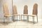 Vintage Esszimmerstühle von Alain Delon, 4er Set 1
