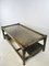 Vintage Dark Bamboo and Rattan Coffee Table 13