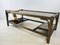 Vintage Dark Bamboo and Rattan Coffee Table 12