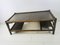 Vintage Dark Bamboo and Rattan Coffee Table 17