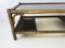 Vintage Dark Bamboo and Rattan Coffee Table 15