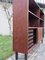 Long & Low Bookcase in Rosewood with Sliding Doors & Drawers from Sibast, 1960s, Image 4