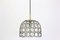 Iron and Clear Glass Pendant Light from Limburg, Germany, 1960s, Image 7