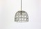 Iron and Clear Glass Pendant Light from Limburg, Germany, 1960s, Image 5
