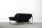 Scandinavian Leather Black Sofa by John-Bertil Häggström for Swed-Form, 1970s 8