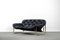 Scandinavian Leather Black Sofa by John-Bertil Häggström for Swed-Form, 1970s 7